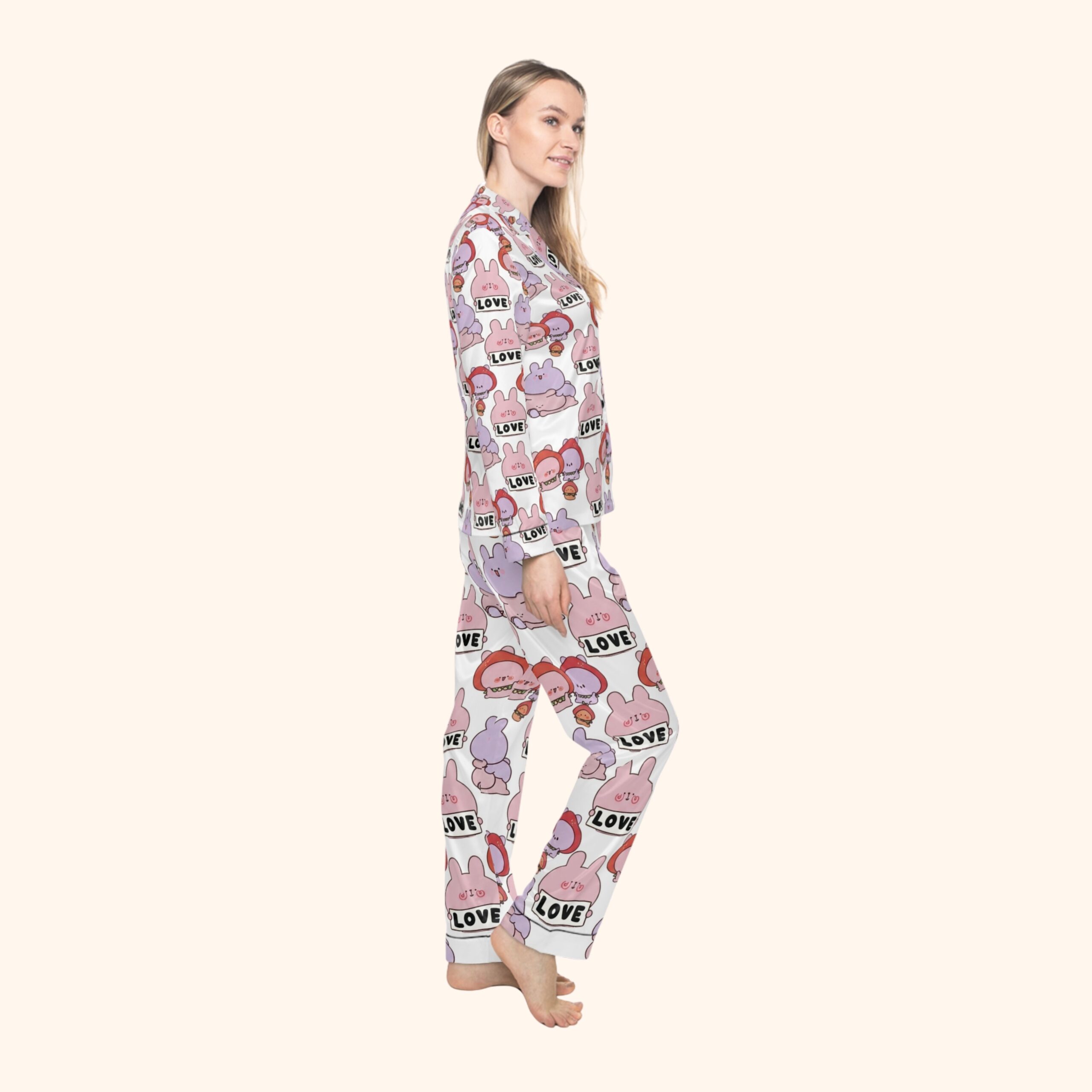 Asamimichan Pajama Set – Cute Asamimichan Soft Sleepwear for Cozy Nights - Image 6