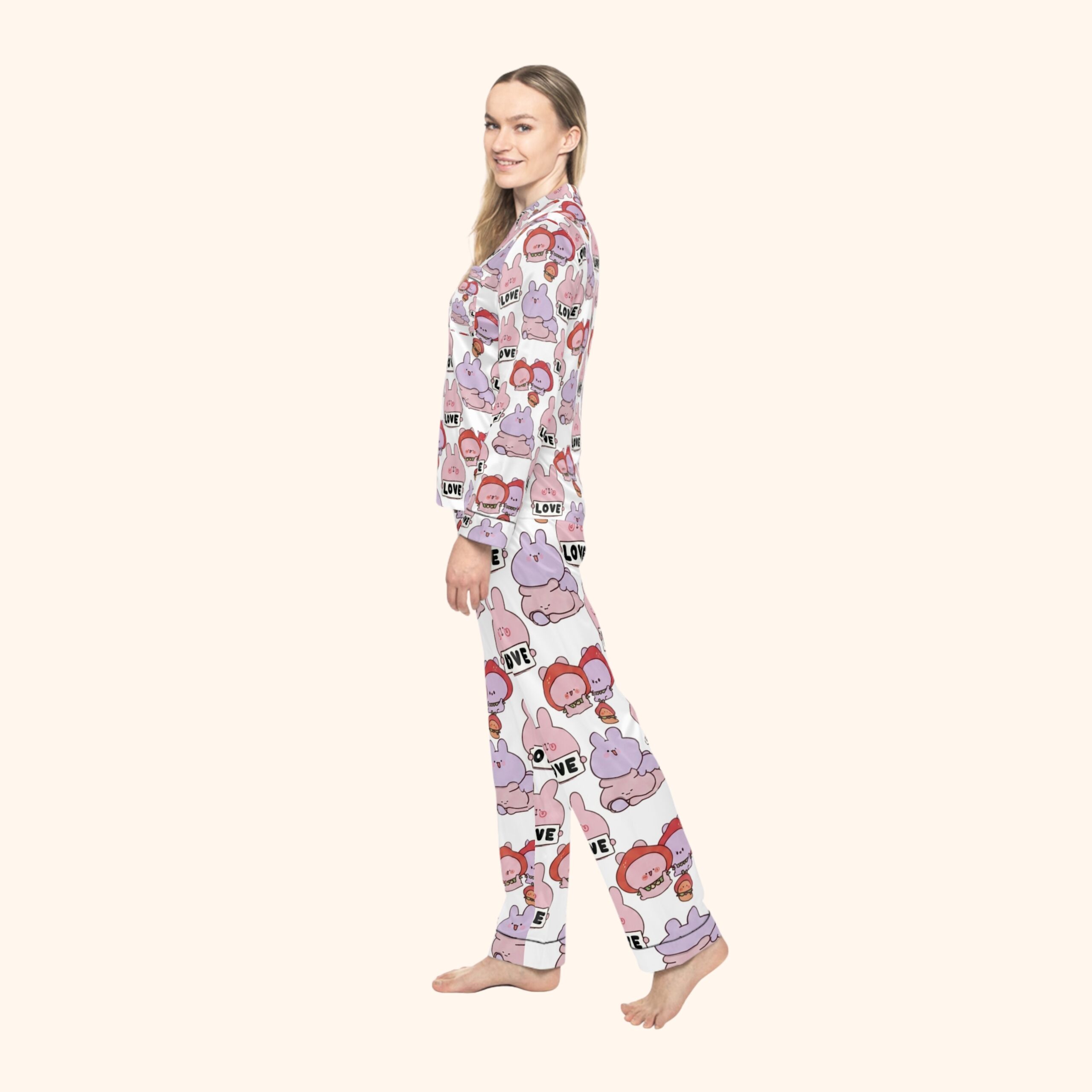 Asamimichan Pajama Set – Cute Asamimichan Soft Sleepwear for Cozy Nights - Image 7