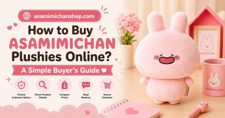 How to Buy Authentic Asamimichan Merch?