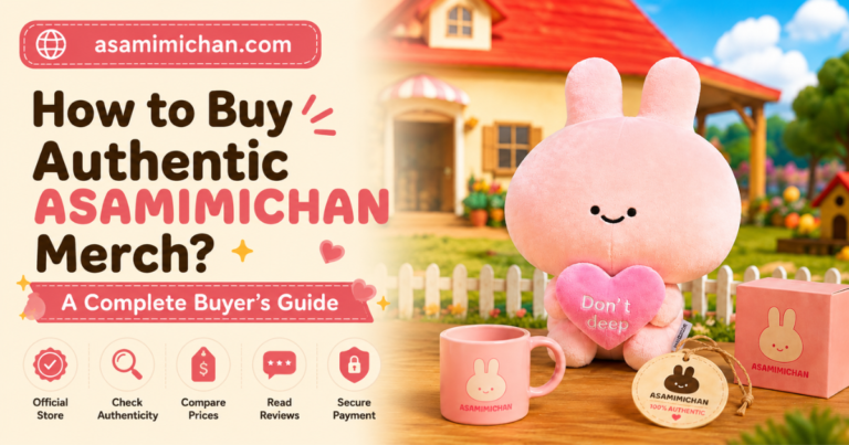 How to Buy Authentic Asamimichan Merch?