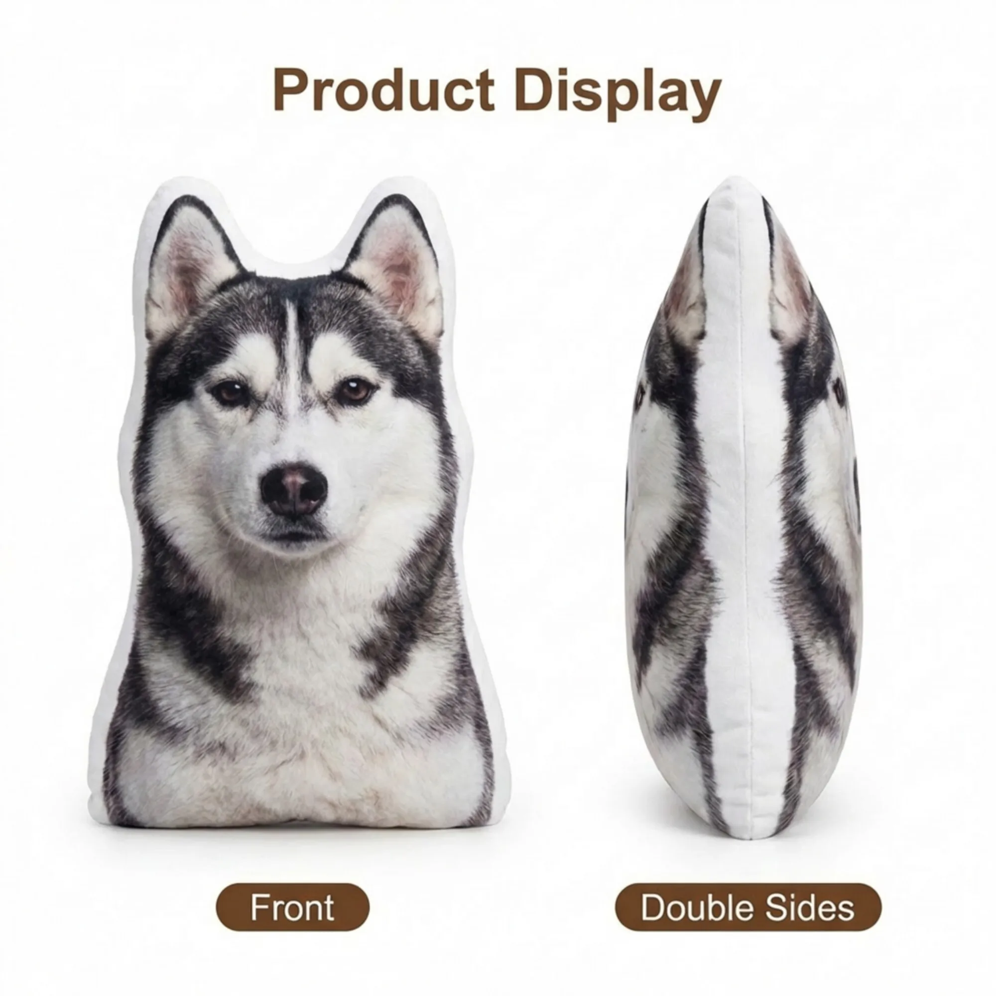 Asamimichans Double Sided Cushion – Cute Reversible Soft Decorative Pillow for Home, Bedroom & Sofa - Image 5